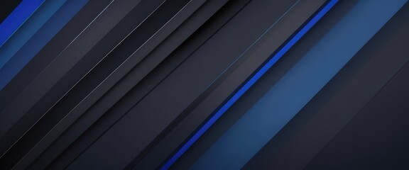 Obraz premium Black and blue with diagonal lines background
