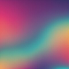 Fototapeta premium Abstract blurred grainy gradient background texture. Colorful digital grain dust soft noise effect pattern. Lo-fi multicolor vintage retro fluid colors. Nostalgia, vintage, 80s, 90s style synthwave