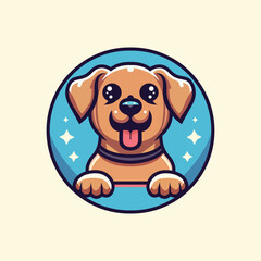 Cute max Dog Vector Design