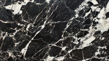 Black and White Marble Surface Background for Elegant Designs