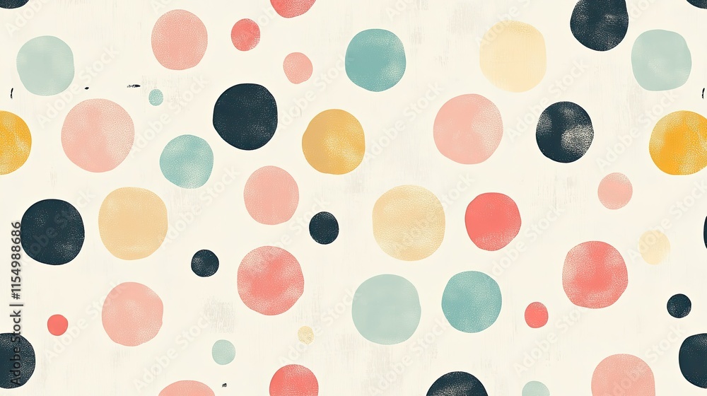 Poster colorful abstract circle pattern on light background for design use