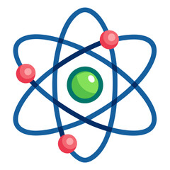 atom icon design