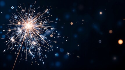 Obraz premium Background - a celebratory scene featuring a dark, moody background with a deep colour gradient that subtly transitions into black, resembling a night sky