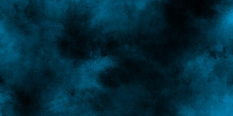 blue dark black with dark blue blurred background with grunge stains, Blue background with abstract blue smoke and clouds, navy blue watercolor paper texture background clouds or fog.