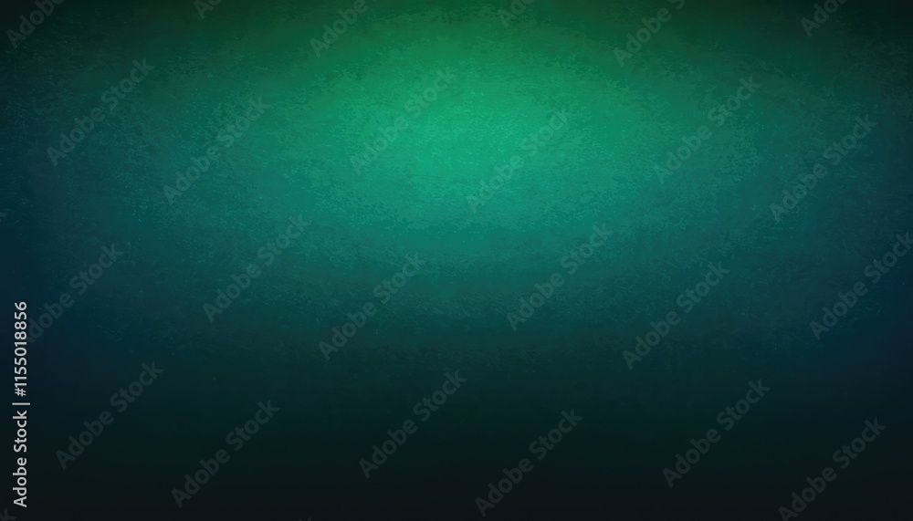 Poster luxury plain green gradient abstract studio background empty room with space for your text and pictu