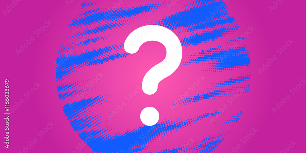 Poster help in solving the problem. a poster with question marks. a question that needs an answer. elements