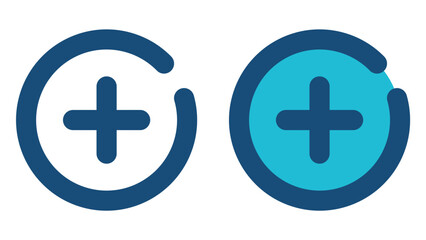 Fototapeta premium Add icon set