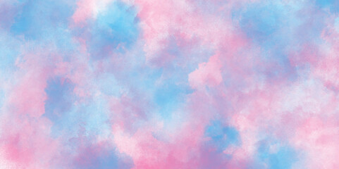 multicolor pastel rainbow gradient colors watercolor grunge texture, abstract colorful mixed color soft watercolor background, Watercolor paper texture background with cloudy stains and splashes.