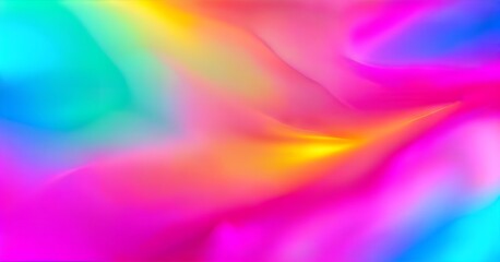 Iridescent neon background, holographic abstract soft pastel colors backdrop