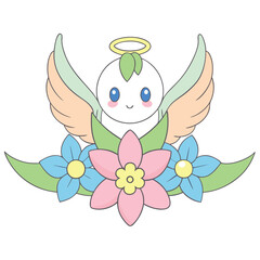 Celebrate Easter Day with this delightful collection of graphic elements in vector illustration style  Vector Illustration