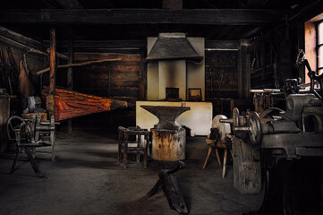 blacksmith, forge, anvil, hammering, metalwork, steel forging, iron, hea