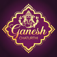 happy ganesh chaturthi social media poster 