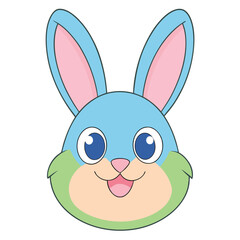 Celebrate Easter Day with this delightful collection of graphic elements in vector illustration style. Featuring Easter eggs, bunnies, spring flowers, and festive decorations