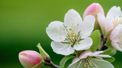 Obraz premium there are many pink flowers on a bush outside in the sun outside, and an orange and yellow bee on a flower bud