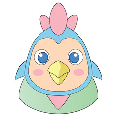 Easter Day Graphic Elements | Vector Illustration on White Background.Featuring Easter eggs, bunnies, spring flowers, and festive decorations