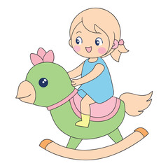 Easter Day Graphic Elements | Vector Illustration on White Background.Featuring Easter eggs, bunnies, spring flowers, and festive decorations