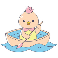 Easter Day Graphic Elements | Vector Illustration on White Background.Featuring Easter eggs, bunnies, spring flowers, and festive decorations