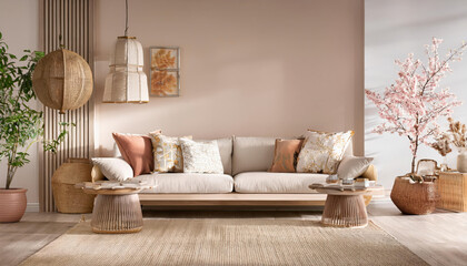 a modern armchair in a beautiful house