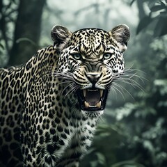 Fototapeta premium all kinds of animals with dragons too