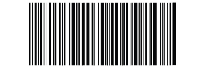 Bar code. Barcode illustration. Editable color. isolated on white background. vector illustration.