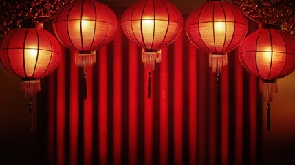 Chinese new year 2025 concept,Red snake flat lay top view, Happy Chinese new year with Red envelope and gold ingot,blessing, wealth on red background with copy space for your text.