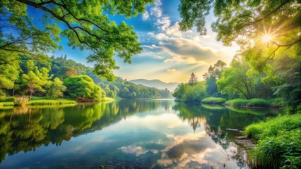 Gentle Healing Words of Nature, soothing, nature,  soothing,nature, wellness, tranquility, natural, organic