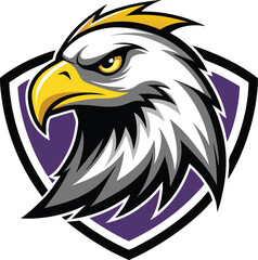 Fototapeta premium Unstoppable Strength Eagle Logo for Visionary Brands