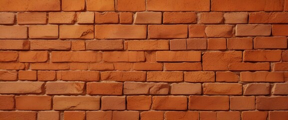 Fototapeta premium Closeup of suede fabric on bright orange matte background showcasing intricate brick texture details, suede, matte background, material inspection