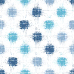 Geometrical indigo blue polka dot wind effect pattern textured background
