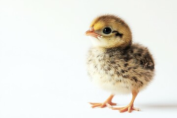 Adorable Baby Quail Chick