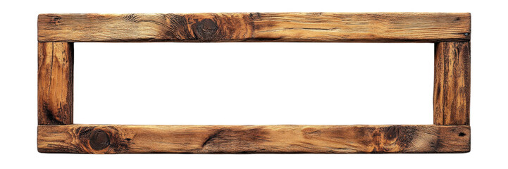 Elegant wooden frame, matte finish, minimalistic design, white backdrop, ideal for showcasing art or cherished memories