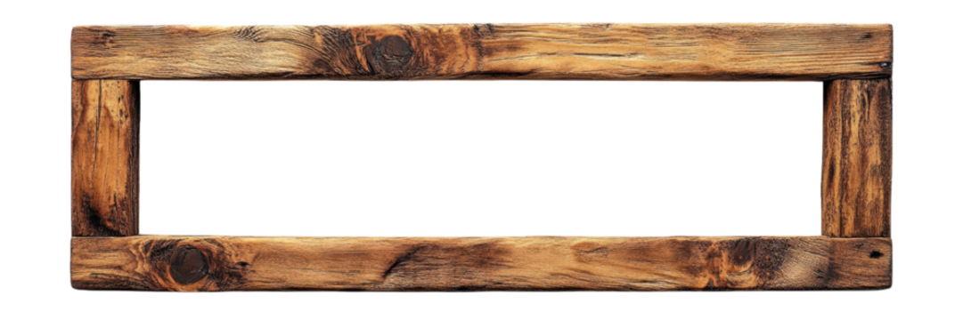 Elegant wooden frame, matte finish, minimalistic design, white backdrop, ideal for showcasing art or cherished memories