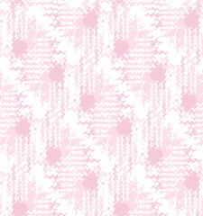 seamless pattern with pink Geometrical textured pattern background