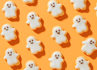 Spooky Sweet Treats: An Array of Ghostly Halloween Cookies