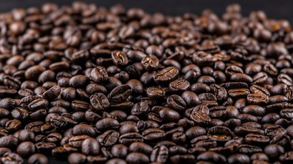 Brewing process of fresh coffee beans coffee shop food photography indoor close-up aroma