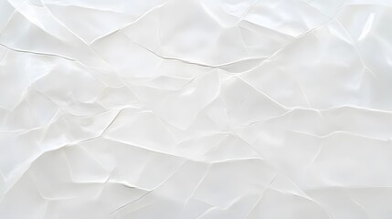 Obraz premium crumpled white paper