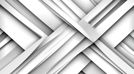 Obraz premium Abstract Clean White Background with Diagonal Lines