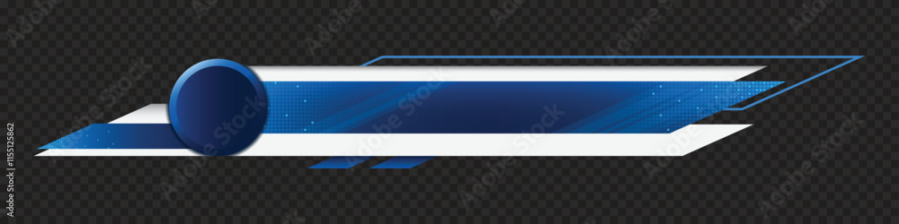 Aufkleber futuristic design lower third banner. broadcast news lower third banner template design. lower third