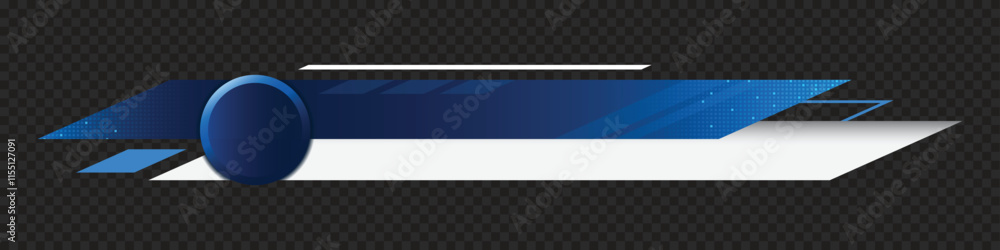 Aufkleber futuristic design lower third banner. broadcast news lower third banner template design. lower third