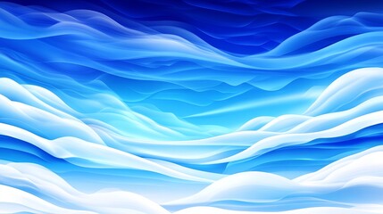 Abstract Light Blue to White Gradient Background