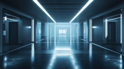 Obraz premium Modern Training Facility with Clear Visual Hierarchy