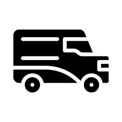 van glyph icon