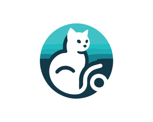 illustration of a cat