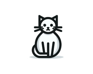 Obraz premium cat with a cup