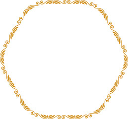 Ornamental vintage borders and frames decorative background.