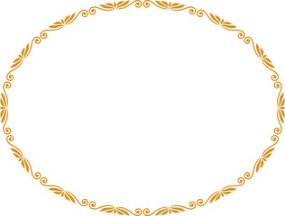 Naklejka premium Ornamental vintage borders and frames decorative background.