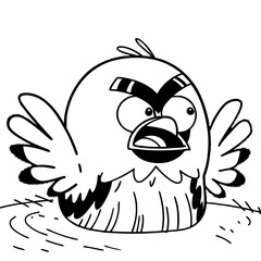 illustration of a bird