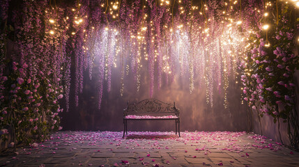 Photography backdrop for weddings, portraits, maternity shoots, and events, featuring elegant designs, floral accents, and unique styles