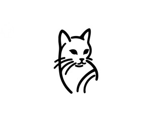 illustration of a cat