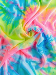 Obraz premium Vibrant Color Explosion Mockup Set - Dynamic Ink and Fabric Swirl Backgrounds